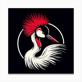 Crest Of Crane Canvas Print