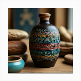 Hand Painted Jug Canvas Print