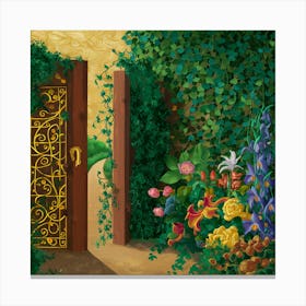 Garden Gate 3 Canvas Print