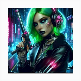 Cyberpunk Canvas Print