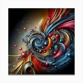 Abstract Painting 206 Canvas Print