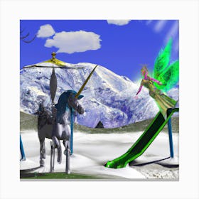 Unicornplayground 013 Canvas Print