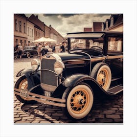 Ford Model A Canvas Print