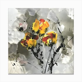 Yellow Flowers Canvas Print