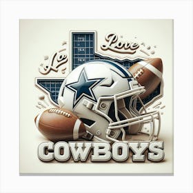 Dallas Cowboys Canvas Print