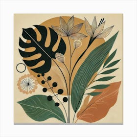 Flora 1 Canvas Print