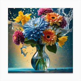 Flowers In A Vase 47 Canvas Print