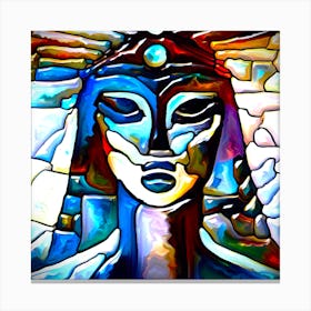 Hecate Glass Mosaic 1 Canvas Print