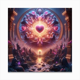 Heart Of The Universe Canvas Print