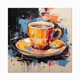 Coffee Cup Canvas Print