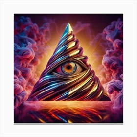 All Seeing Eye 9 Canvas Print