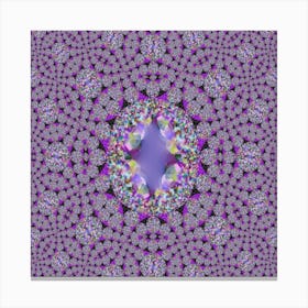 Purple Fractal 1 Toile