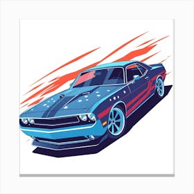 Dodge Challenger 1 Canvas Print