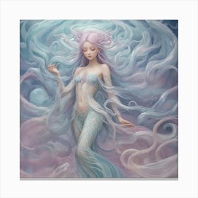 Mermaid Canvas Print