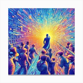 Man In A Suit 3 Canvas Print