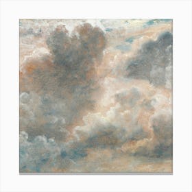 John Constable Cloud Study Canvas Print