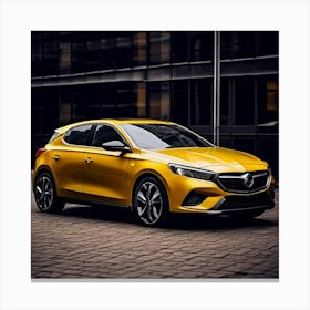 Opel Astra Canvas Print