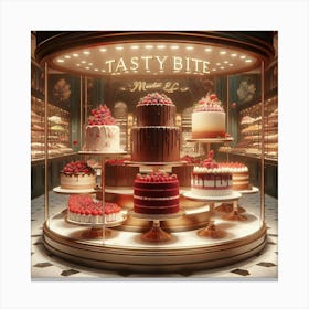 A nice pastery Canvas Print