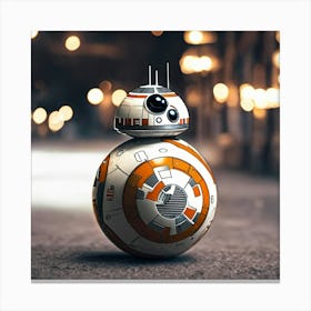 Star Wars Bb-8 Canvas Print