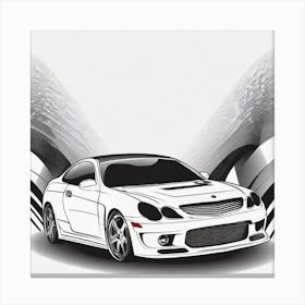 Mercedes Cls 1 Canvas Print