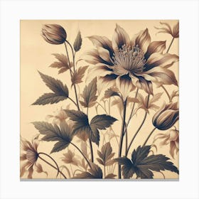 Floral Painting Canvas Print