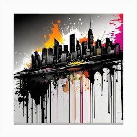New York City Skyline 73 Canvas Print