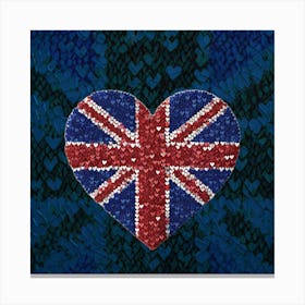 British Heart 2 Canvas Print