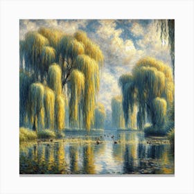 Weeping Willows 1 Canvas Print