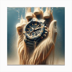 Temporal Sands Canvas Print