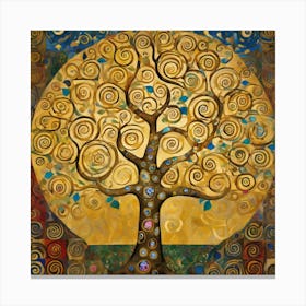 Gustav Klimt "Tree of Life," 5 Canvas Print