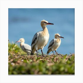 Three Birds Canvas Print