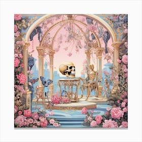 'The Rose Garden' Canvas Print