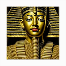 Pharaoh Tutankhamun Canvas Print