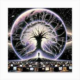 Tree Of Life Discovery Canvas Print