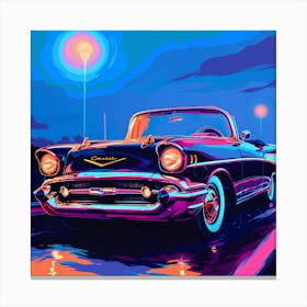 Chevrolet Bel Air 4 Canvas Print