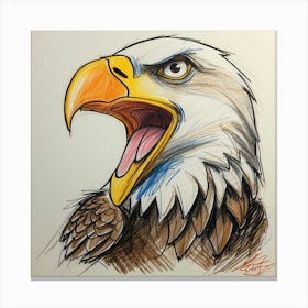 Bald Eagle 15 Canvas Print