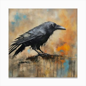 Crow 1 Canvas Print