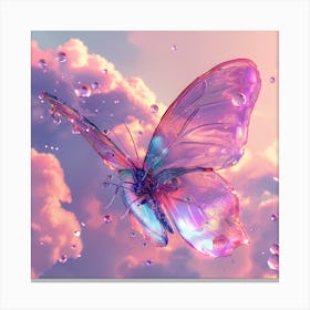 Butterfly In The Sky 1 Canvas Print