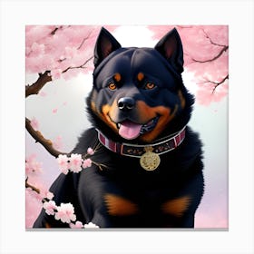 Rottweiler 1 Canvas Print