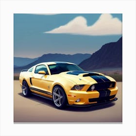 Supercharged Shelby Canvas Print