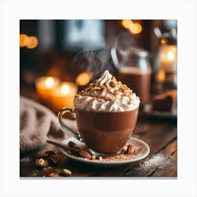 Hot Chocolate Canvas Print