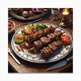 Turkish Food Canvas Print