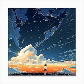 Infinite Skies X Canvas Print