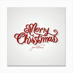 Merry Christmas 6 Canvas Print