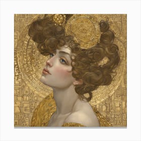 'Golden Girl' Canvas Print