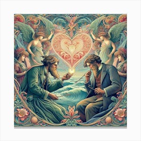 Angel Of Love Canvas Print