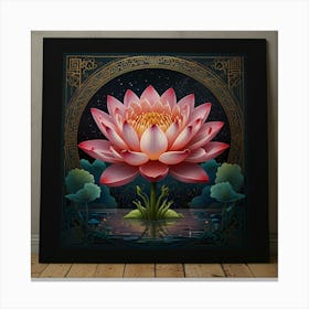 Lotus Flower 4 Canvas Print