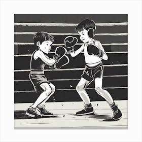 Boxing Ring Canvas Print