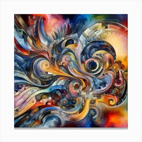 Abstract Painting 30 Canvas Print