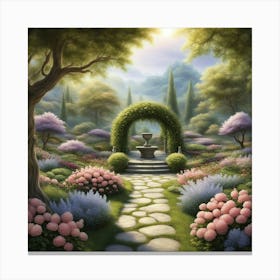 Garden Path 6 Canvas Print